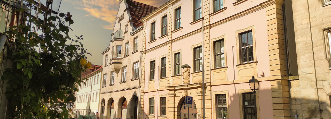 Außenansicht des Finanzamts Kronach